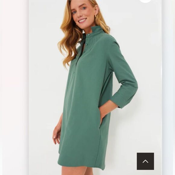 Tuckernuck Pomander Place Polly Shirt Dress size Medium- great used condition - Picture 1 of 14